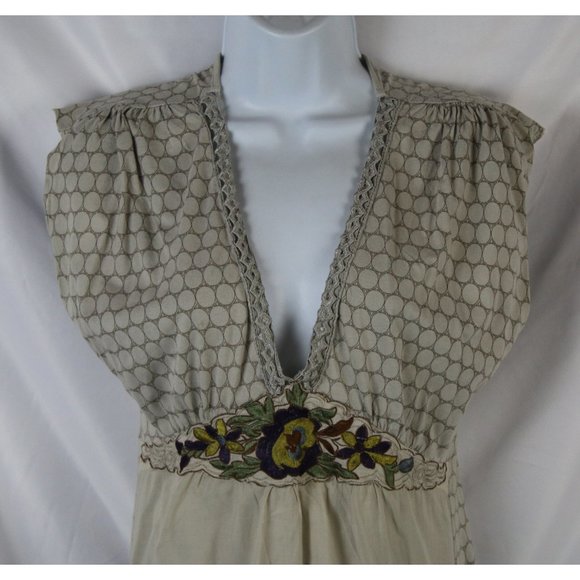 Anthropologie Language Brown Blouse - Picture 6 of 12